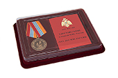 Наградной комплект к медали «25 лет МЧС России»