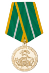 Медаль «125 лет Старицкому добровольному пожарному обществу» с бланком удостоверения