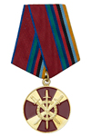 Медаль Росгвардии «За боевое содружество» с бланком удостоверения