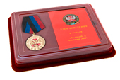 Наградной комплект к медали «За службу в спецназе ДНР» с бланком удостоверения