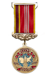 Медаль на вертикальной колодке «100 лет СССР» с удостоверением