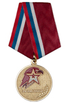 Медаль «За заслуги в юнармейском движении» с бланком удостоверения