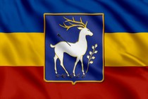 Флаг Донских казаков с гербом
