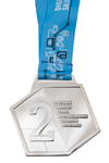 Медаль на ленте «Отраслевой чемпионат в сфере информационных технологий (Digitalskills)», II место