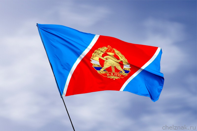 Флаг Всероссийское добровольное пожарное общество
