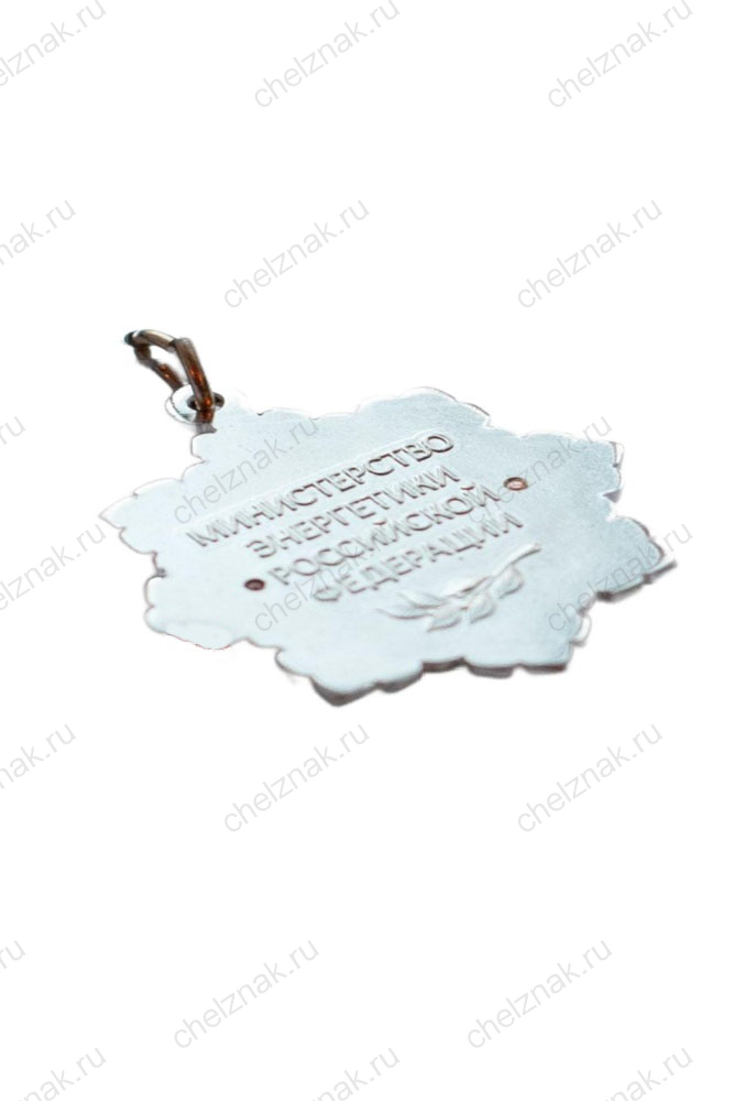 Нагрудный знак Министерства энергетики РФ «Почетный нефтяник»