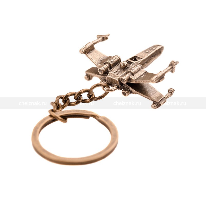 Брелок с космическим кораблём Истребитель X-WING, масштабная модель