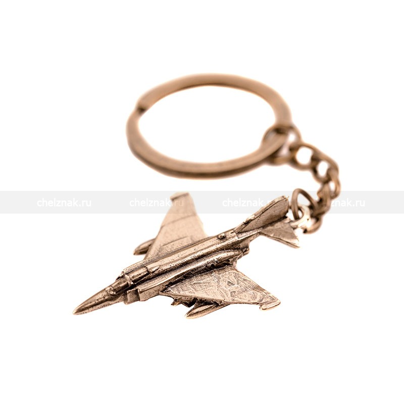 Брелок с самолётом Истребитель McDonnell Douglas F-4, масштабная модель 1:440