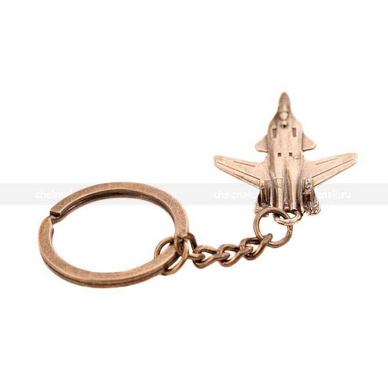 Брелок с самолётом Истребитель SU-47, масштабная модель 1:565