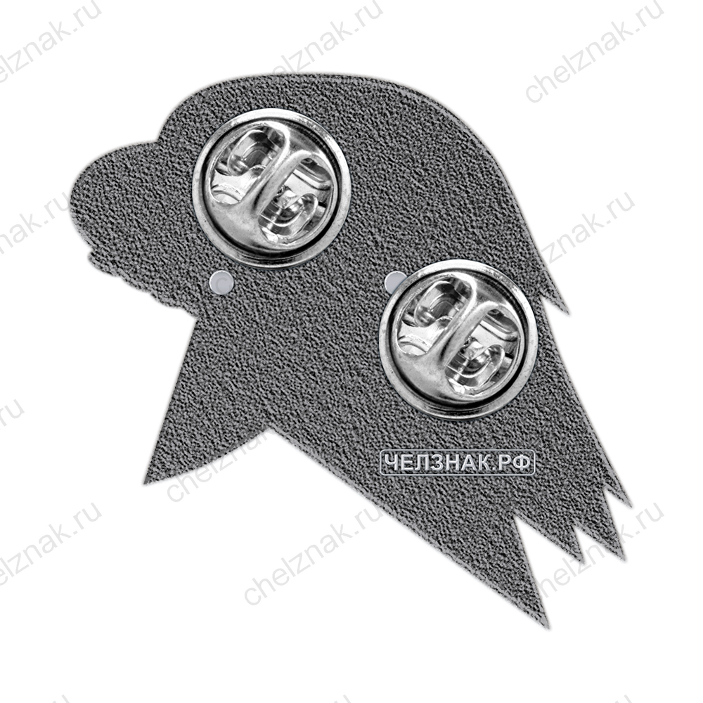 Знак «ЮНАВИА» на двух пуссетах (3,6 Х 3,6 см)
