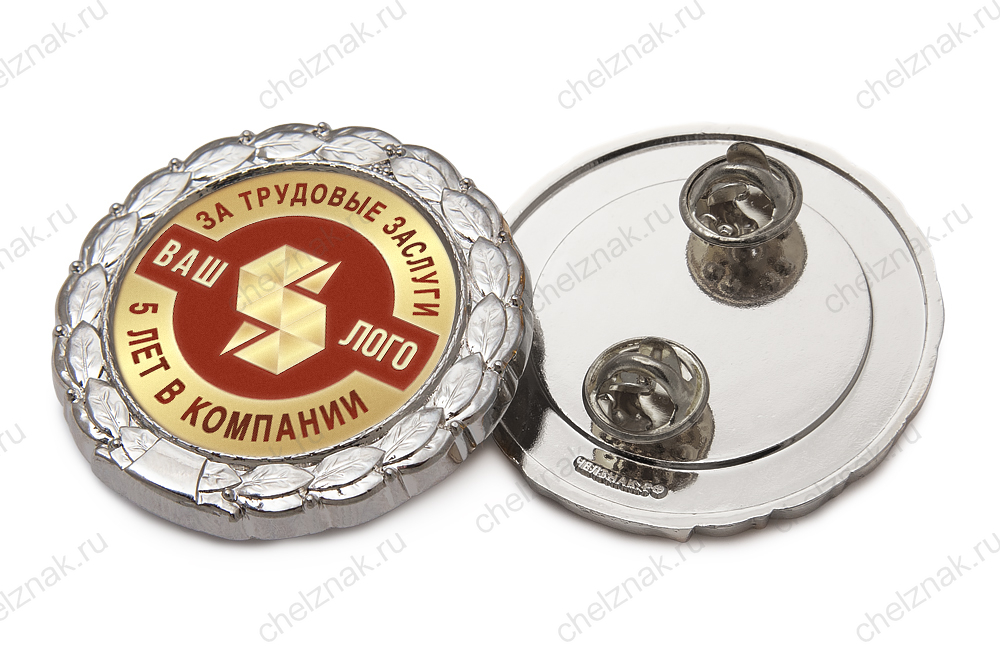 Знак «5 лет в компании. За трудовые заслуги»