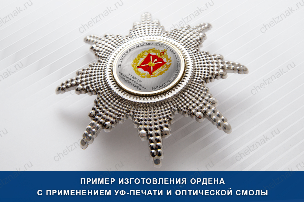 Орден «Корпоративный» цвет серебро люкс