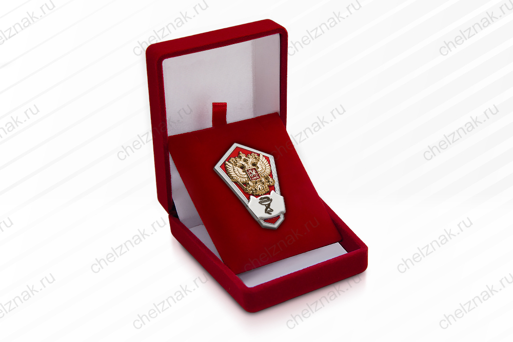 Нагрудный знак «Об окончании медицинского колледжа»