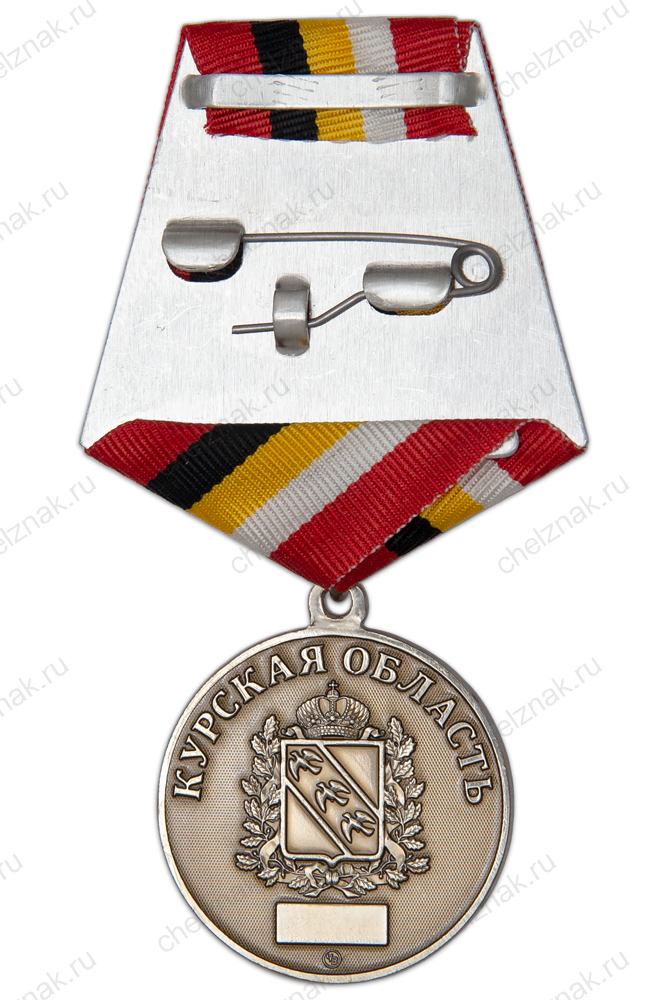 Медаль «Защитник Курской области» с бланком удостоверения
