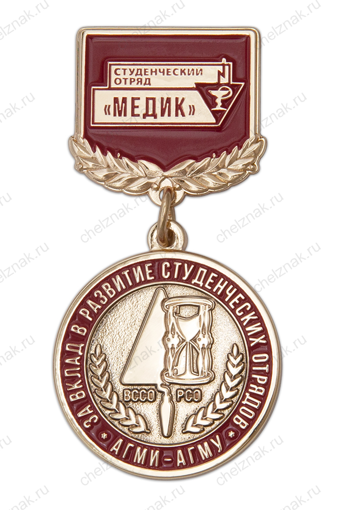 Медаль «За вклад в развитие студенческих отрядов АГМИ-АГМУ»