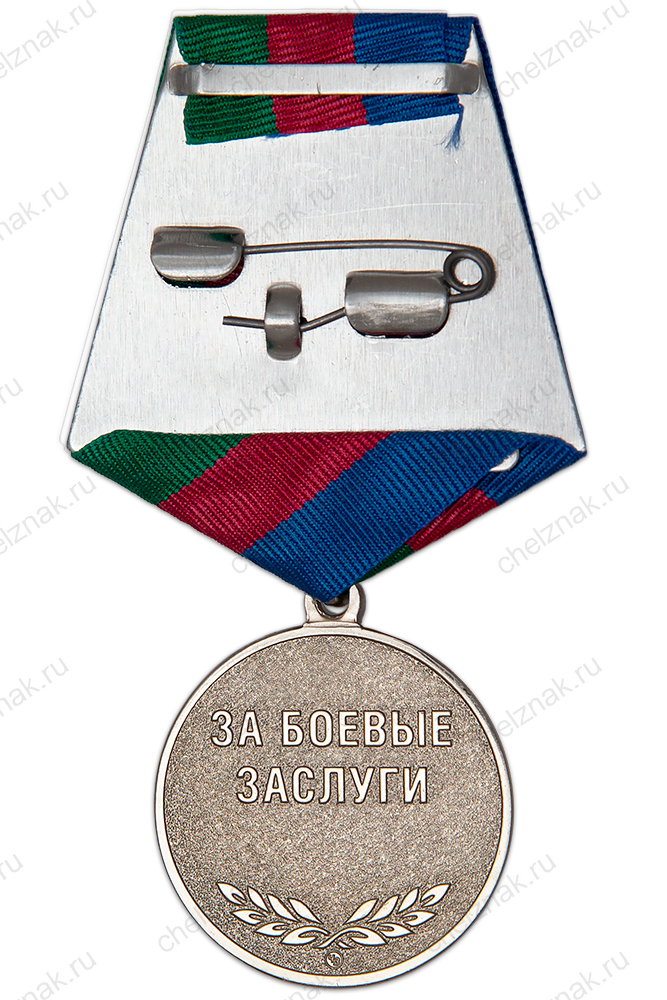 Медаль «За боевые заслуги. Батальон "Кубань"» с бланком удостоверения