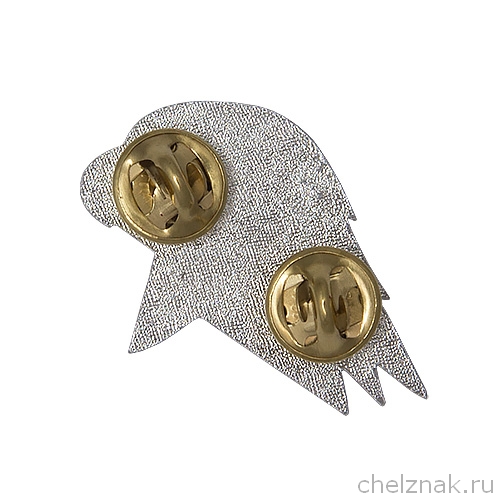 Значок «Юнармия» (большая эмблема) крепление кляммер