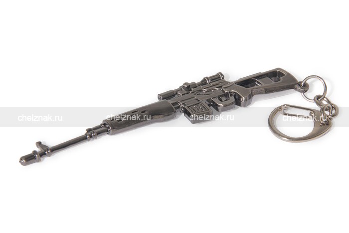 Металлический брелок с подвеской «СВД» 108 мм
