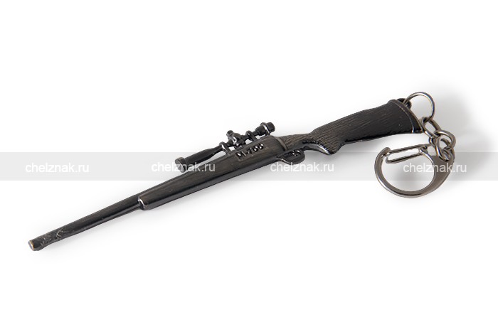 Металлический брелок с подвеской «Ремингтон М-700» 118 мм