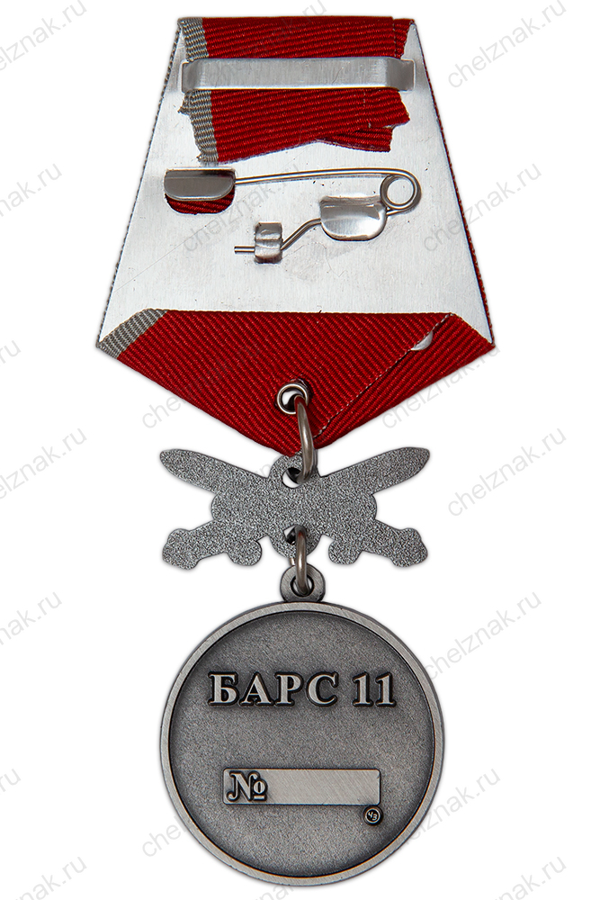 Медаль с мечами «Барс - 11. За боевые заслуги»