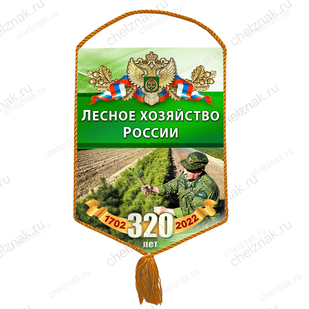 Вымпел «320 лет лесному хозяйству»