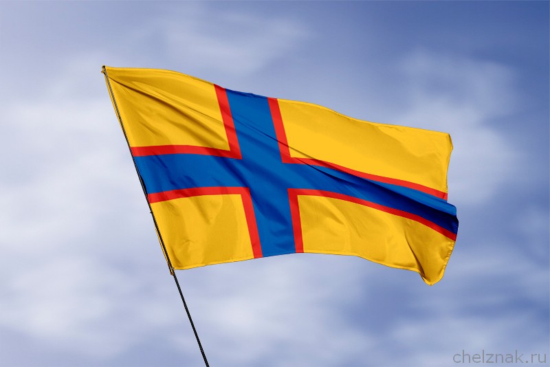 Флаг Российское общество ингерманландских финнов