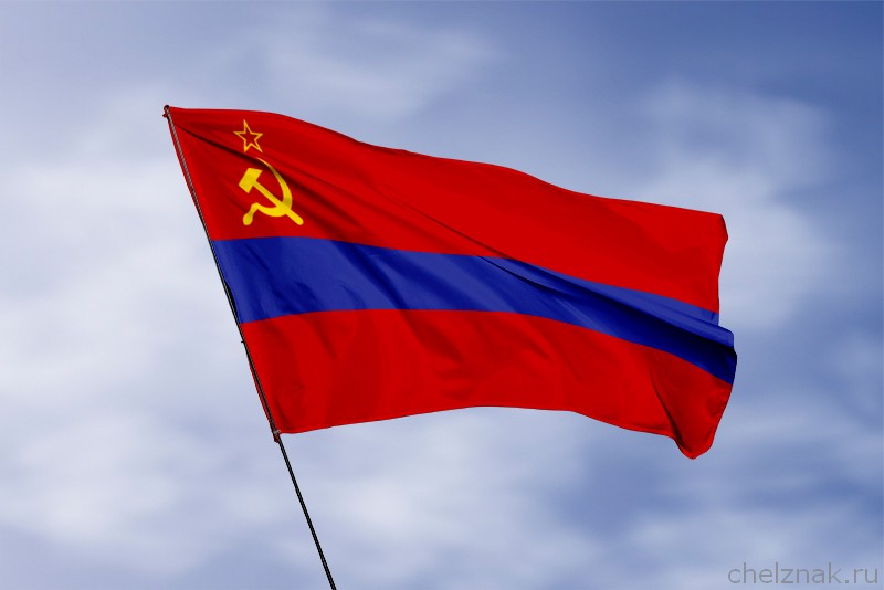 Флаг Киргизской Советской Социалистической Республики