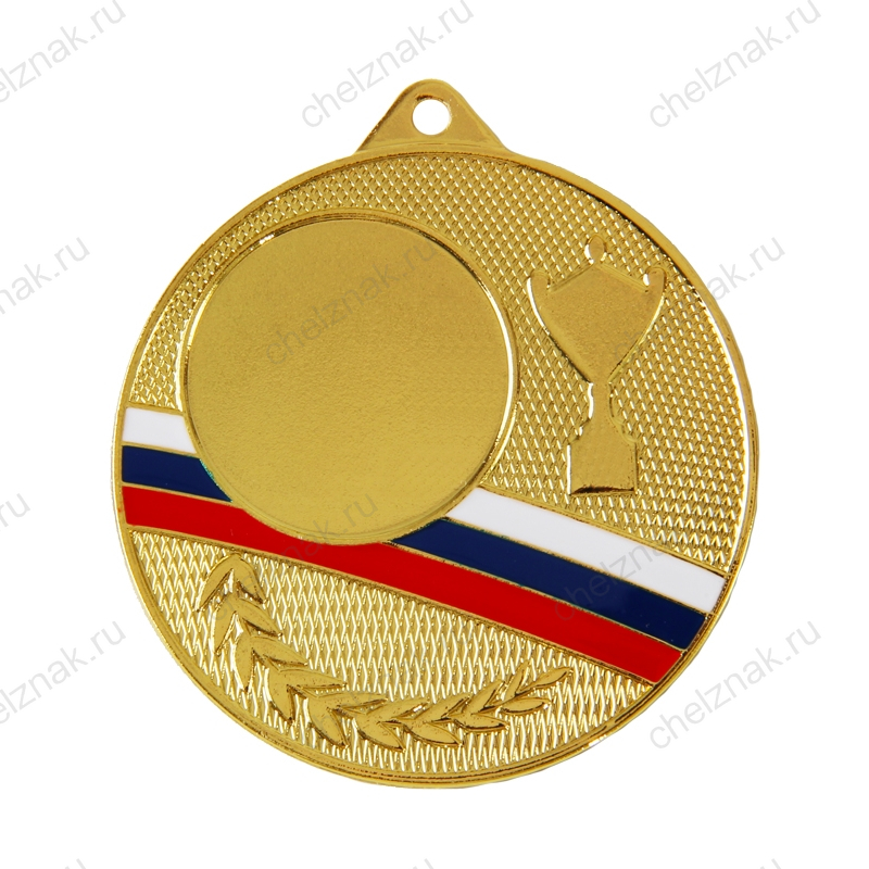 Лицевая сторона награды Медаль российская геральдика №94420, d50 мм