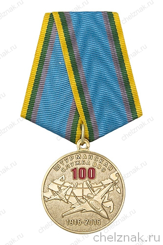Медаль «100 лет штурманской службе ВВС России»