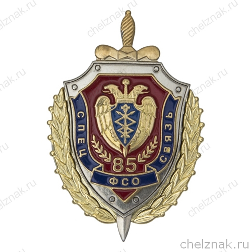 Знак «85 лет правительственной связи»