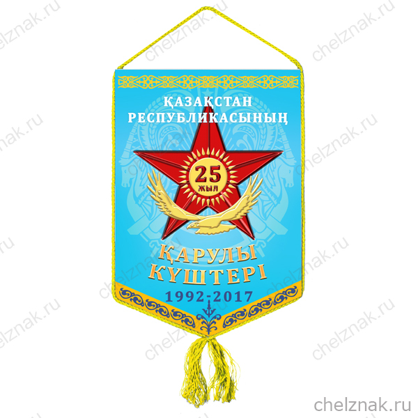 Вымпел «25 лет ВС Республики Казахстан»