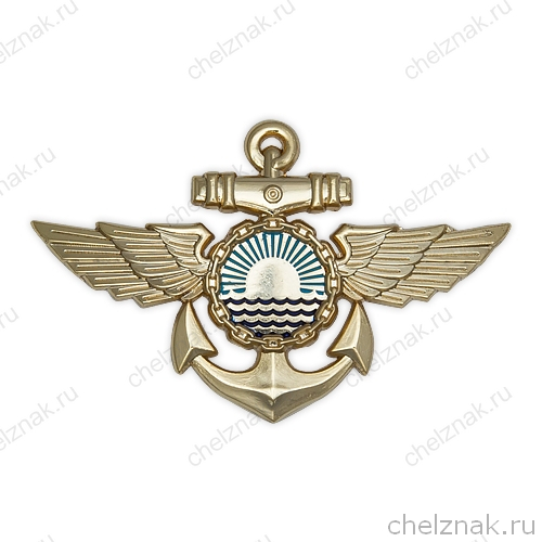 Нагрудный знак морской авиации ТОФ ВМФ России