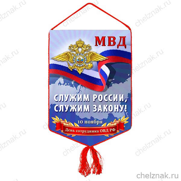 Вымпел «День МВД России»