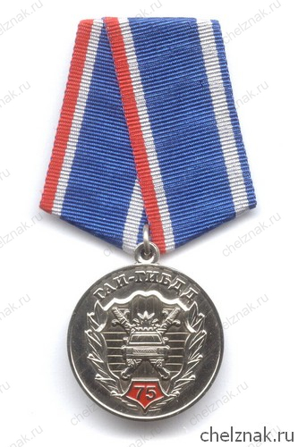 Лента МО "За воинскую доблесть II степени" (2009 г.)