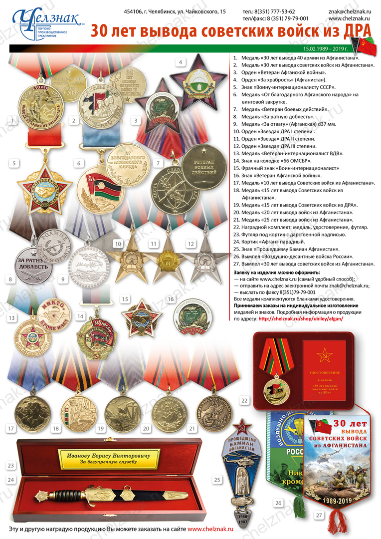 30 лет вывода войск из Афганистана