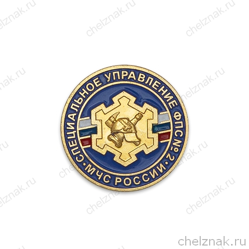 Знак «Специальное управление ФПС №2 МЧС РФ»