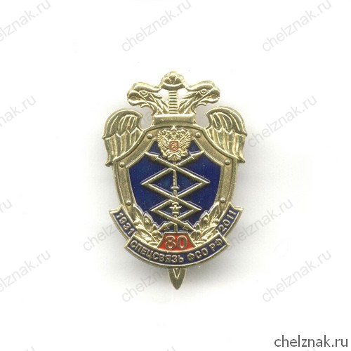 Знак «80 лет спецсвязи ФСО России»