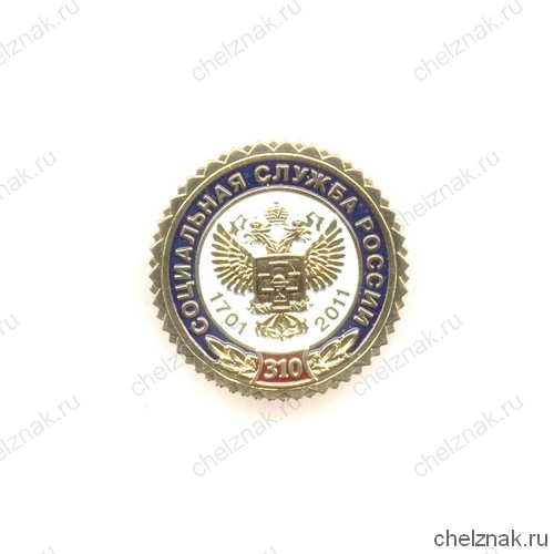 Знак «310 лет социальной службе России»