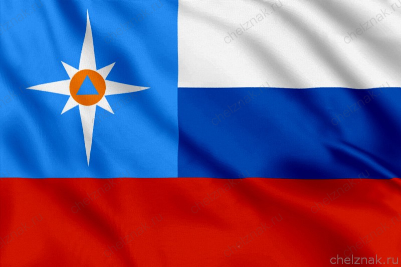 Флаг МЧС РФ