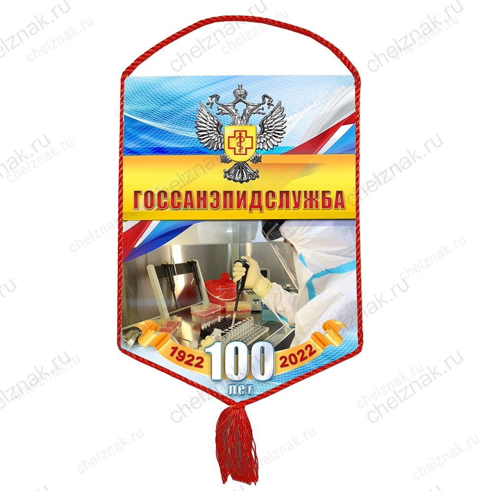 Вымпел «100 лет Госсанэпидслужбе России»