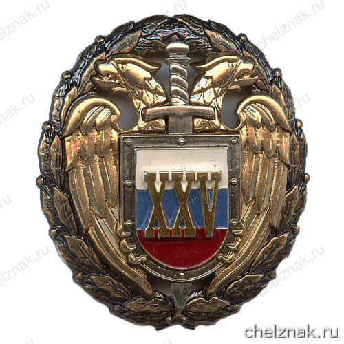 Нагрудный знак «25 лет безупречной службы»