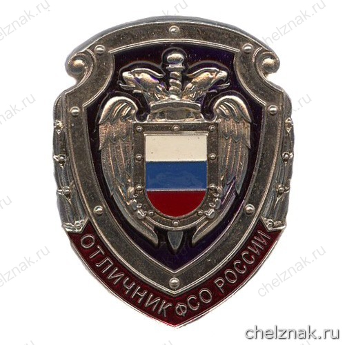 Нагрудный знак «Отличник ФСО России»