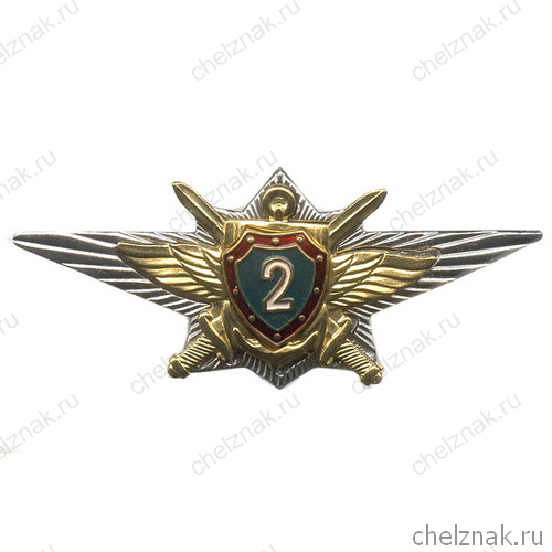 Н/знак начальствующего состава погран. войск «Классный специалист 2 класса»