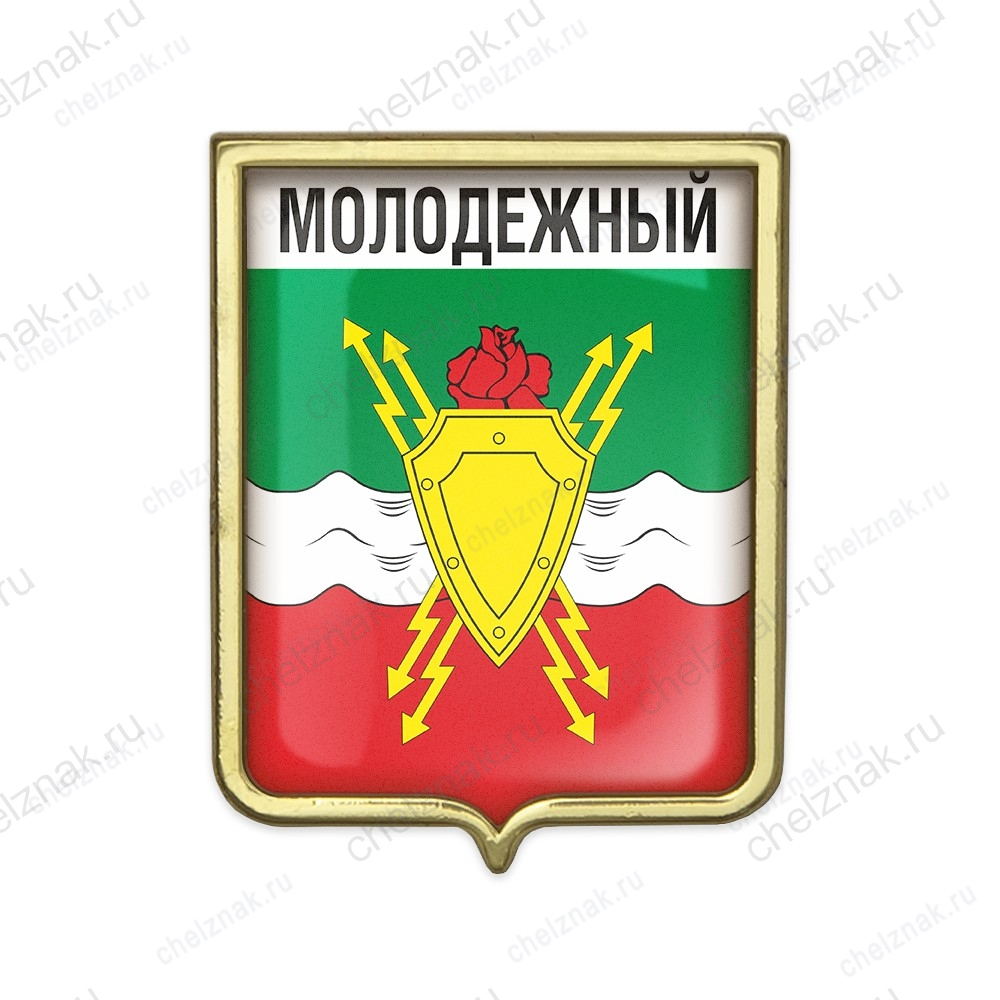 Значок «Герб городского округа Молодежный»