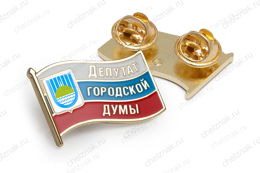 Значок «Депутат городской Думы муниципального образования "Город Биробиджан"»