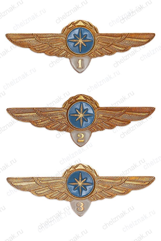 Знак классности ГВФ: штурман