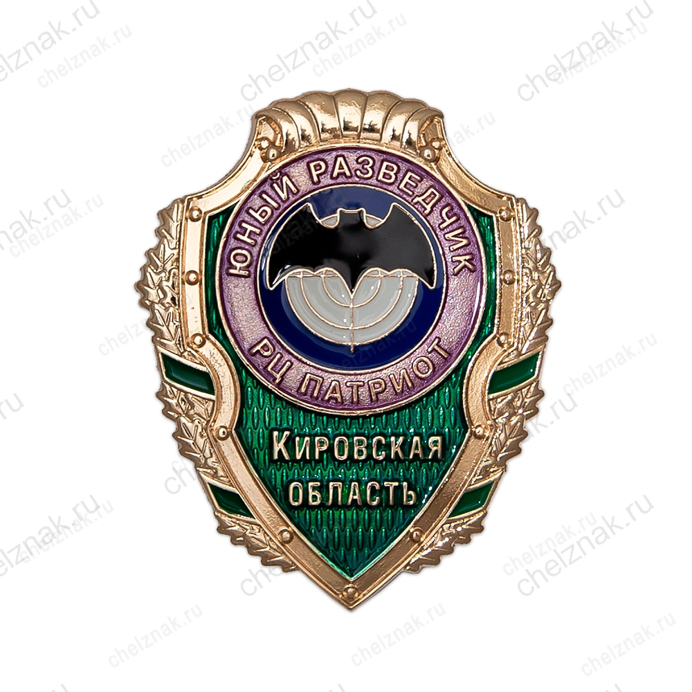 Знак «Юный разведчик» РЦ Патриот Кировской области