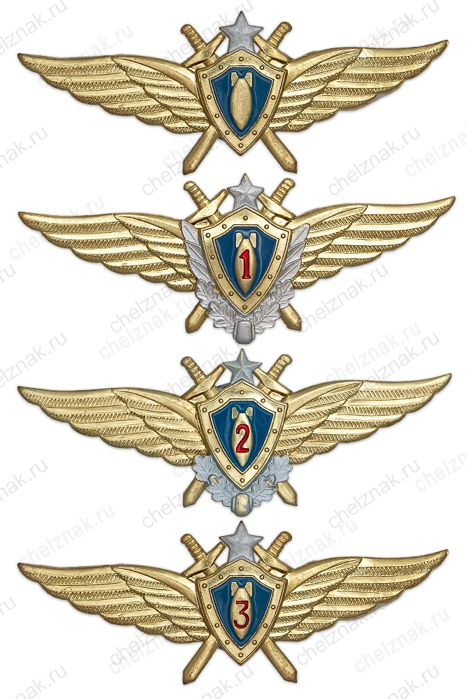 Знак классности ВВС н/о летчик-штурман