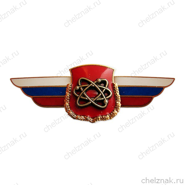 Должностной знак начальника объекта (Ядерное обеспечение) №104