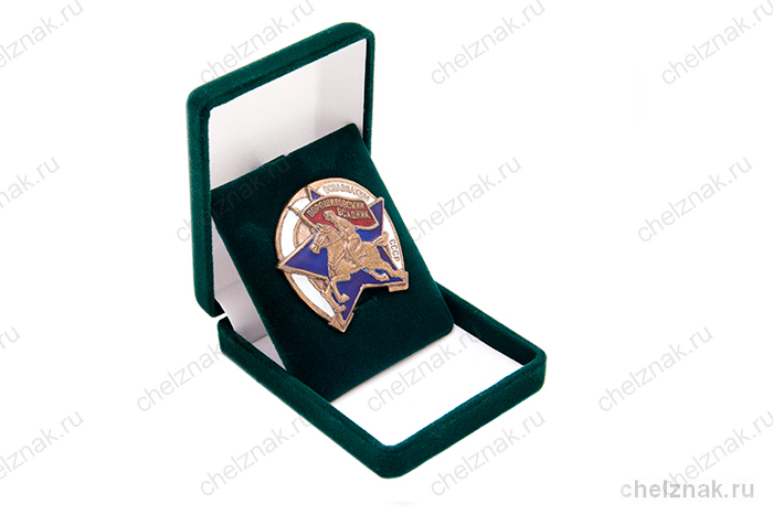 Футляр велюровый под знак (65*55), зеленый